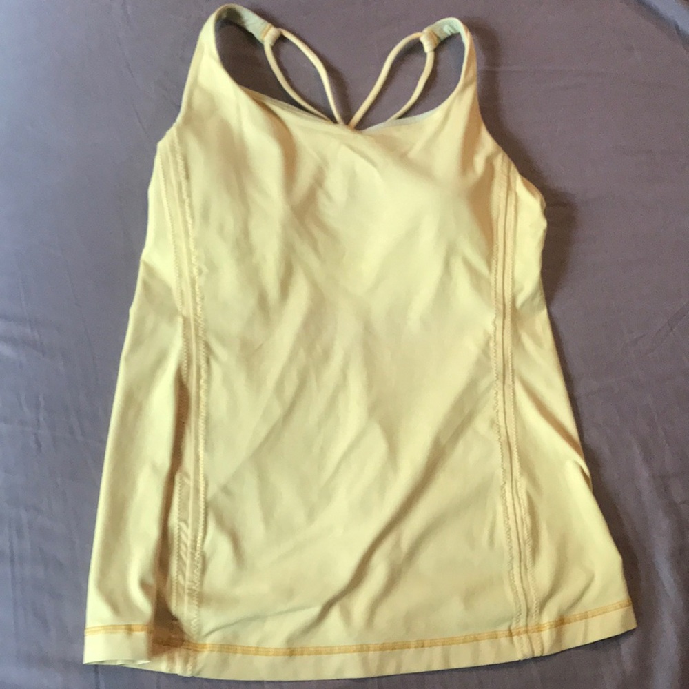 Lululemon padded bra workout top